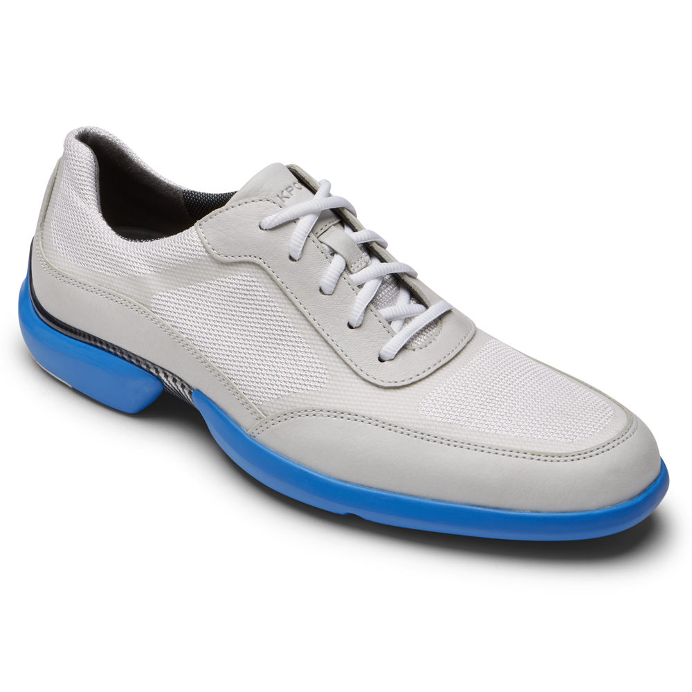 Rockport Mens Total Motion Advance Sport Mesh Shoe - Sneakers White - NVH451083